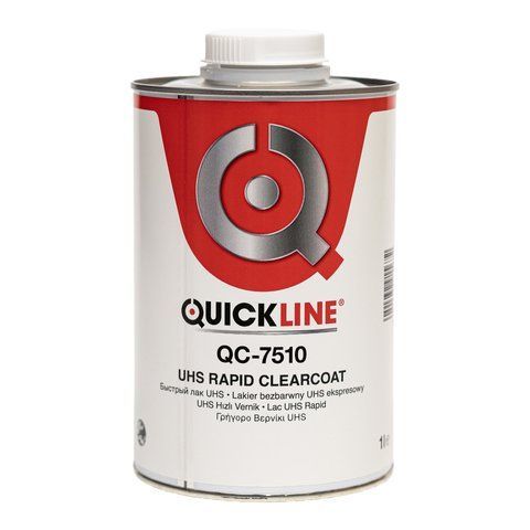 Quickline QC-7510 1л - швидкий прозорий лак UHS