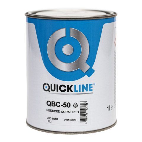 Пігмент Quickline QBC-50 1л - приглушений коралово-червоний солід